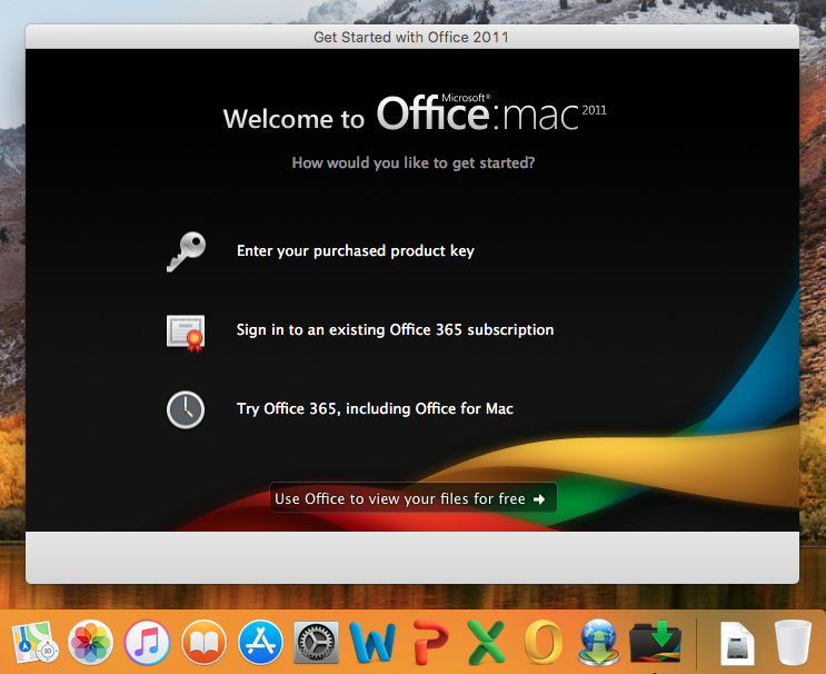 Official microsoft office support for mac